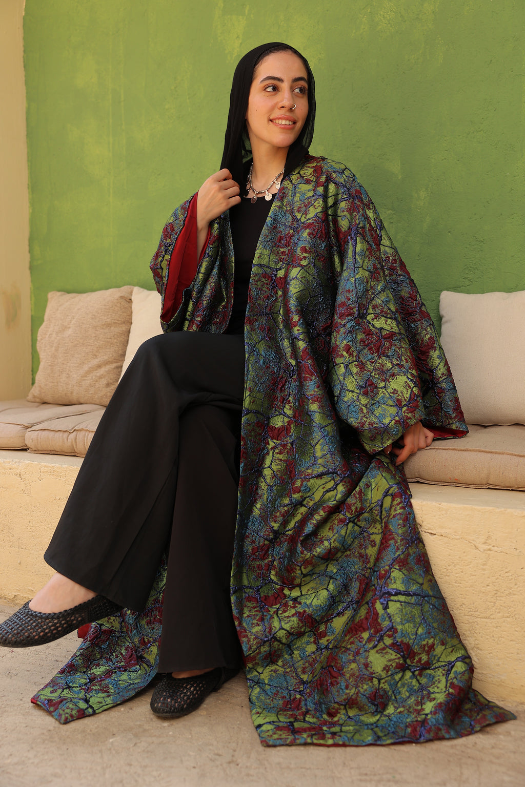 Shimmer Bloom Cardigan
